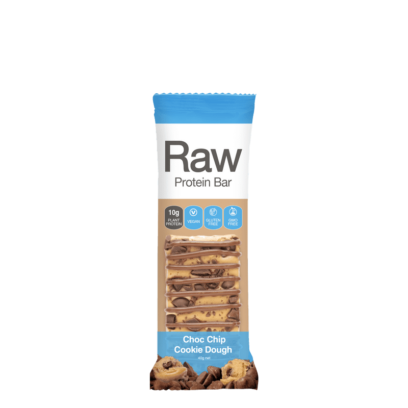 Raw Protein Bars - Choc Chip Cookie Dough